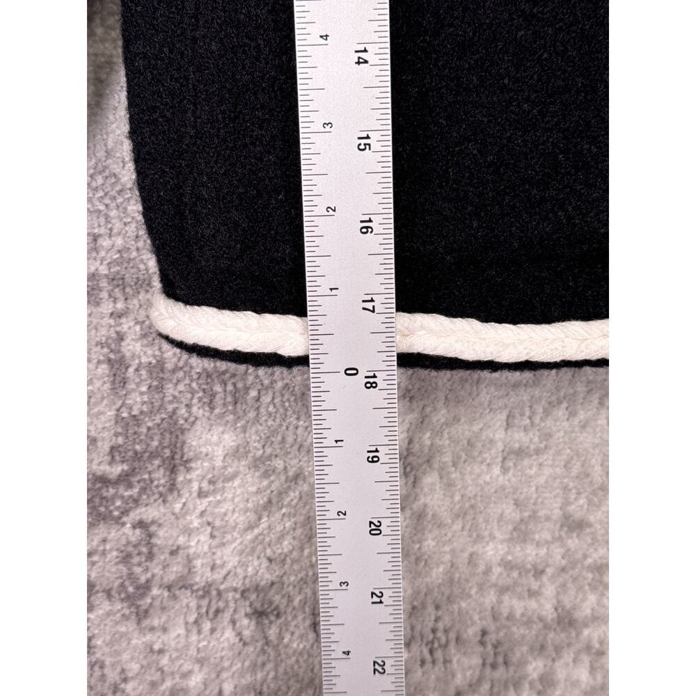 J Crew Cropped Boucle Yarn Lady Jacket XXS Womens Black - Picture 6 of 9